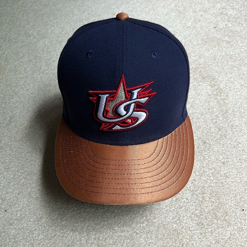 Team USA Fitted Baseball Hat